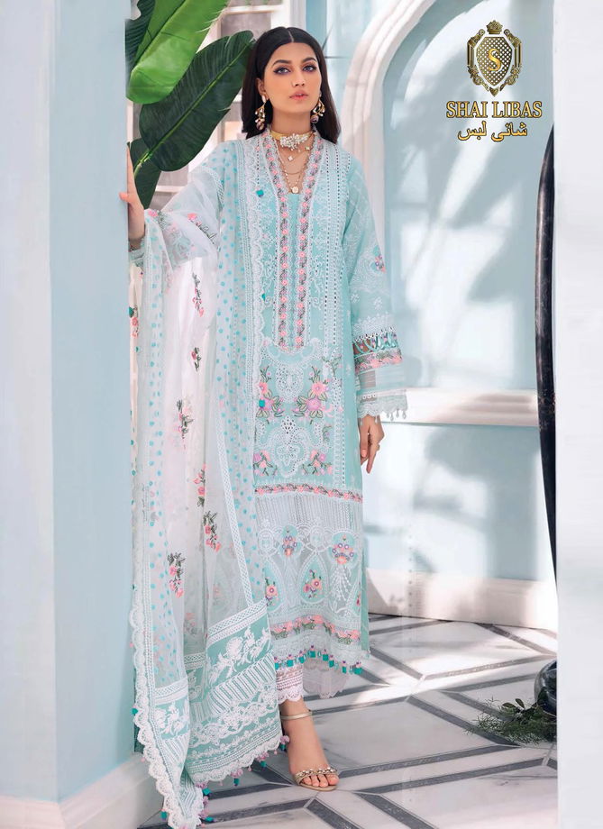 Shai Libas Anaya 2 Cambric Cotton New Fancy Festive Wear Pakistani Salwar Suits collection